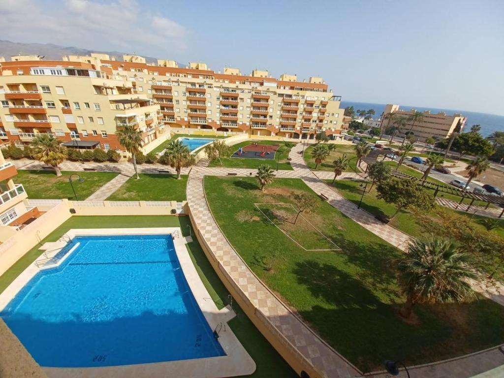 Ferienwohnung Aguadulce Sol Y Playa- A/C Roquetas de Mar Exterior foto